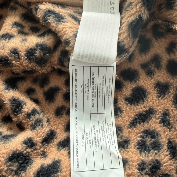 Abercrombie & Fitch Women's Asymmetrical Snap-Up Fleece Size L - Picture 12 of 13